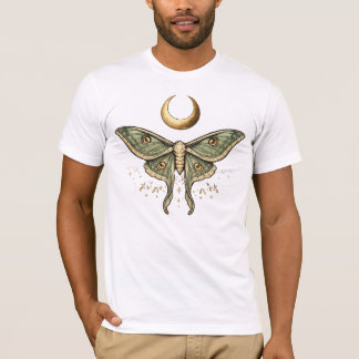 Aesthetic Mystic Luna Moth Graphic T-Shirt