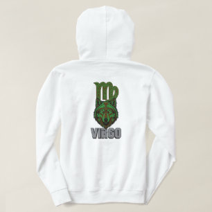 Aesthetic Mystic Stone Textured Virgo Zodiac Hoodie