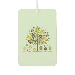 Aesthetic Nature Trees Double Sided Car Air Freshener