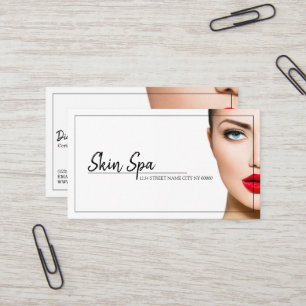 Aesthetic Nurse, Doctor, Cosmetic Surgery Business Card