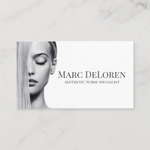Aesthetic Nurse  Injector Cosmetic Surgeon Business Card