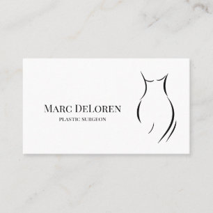 Aesthetic Nurse  Injector Cosmetic Surgeon Business Card