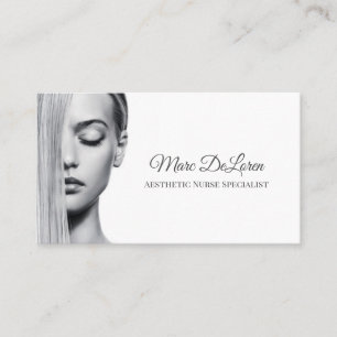 Aesthetic Nurse  Injector Cosmetic Surgeon Business Card