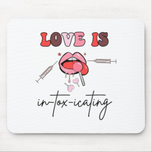 Aesthetic Nurse Injector Valentine Filler Dysrt Mouse Pad
