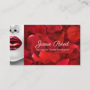 Aesthetic Nurse Specialist Injector Business Card