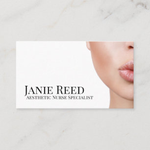 Aesthetic Nurse Specialist Injector Business Card