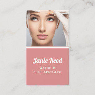 Aesthetic Nurse Specialist Injector Business Card