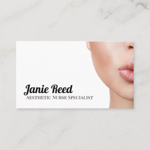 Aesthetic Nurse Specialist Injector Business Card