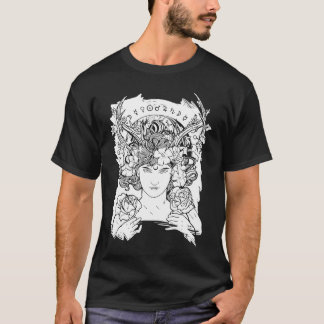 Aesthetic Occult Witch Witchcraft Flowers Roses Wo T-Shirt