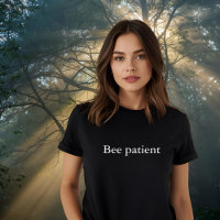 aesthetic outfit quote Bee patient