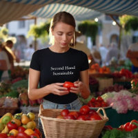 aesthetic outfit quote second hand sustainable
