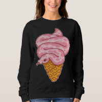 Aesthetic Pink Snake Ice Cream