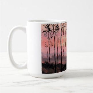 Aesthetic Pink Sunset Coffee Mug – Nature Inspired