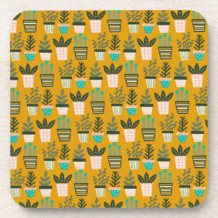 Aesthetic Plant Art Coaster