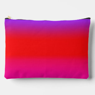 Aesthetic Purple Red Ombre Accessory Pouch