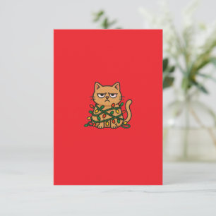 Aesthetic Red Background Minimalist Design Enclosure Card