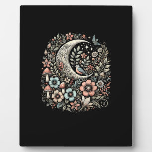 Aesthetic Retro Goblincore And Cottagecore Mushroo Plaque