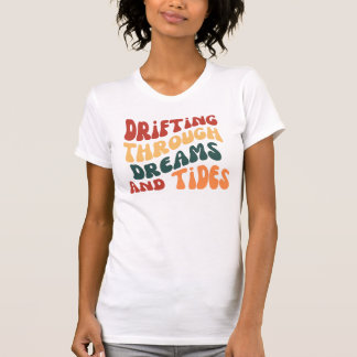 Aesthetic Retro Wavy Tee for Dreamers