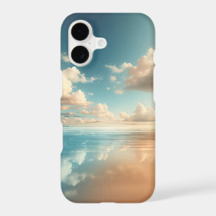 Aesthetic Sky Reflection on Calm Water - Dreamy Bl