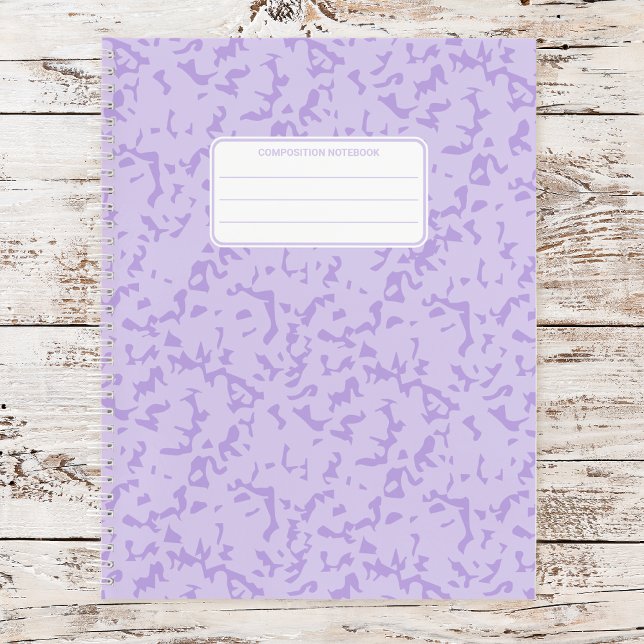 Aesthetic Soft Pastel Marble Composition Notebook (Creator Uploaded)