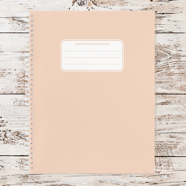 Aesthetic Soft Pastel Solid Color Composition Notebook (Creator Uploaded)