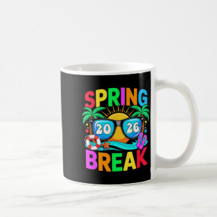 Aesthetic Spring Break 2026 Family Vacation Squad Coffee Mug