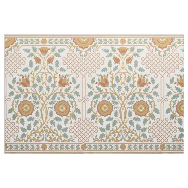 Aesthetic Style Rose Flowers Pattern Fabric (Fat Quarter)