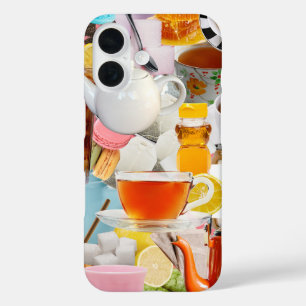 Aesthetic Tea Collage Phone Case