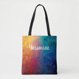Aesthetic Tote Bag With Text Custom Tote Bag Gift