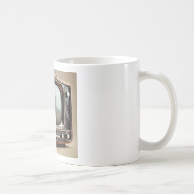 Aesthetic Tv Coffee cup (Right)