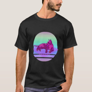 Aesthetic Vapor Retro Synthwave Inspired Ca T-Shirt