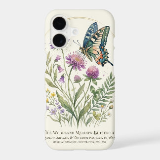 Aesthetic Vintage Floral Pattern iPhone Phone Case