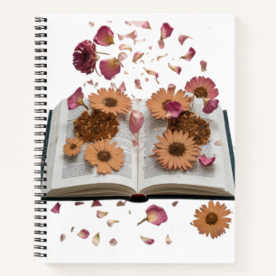 Aesthetic Vintage Pressed Flower Journal – Whimsic