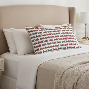 Aesthetic Vintage Train Pillow Case
