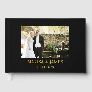 Aesthetic Wedding Guest Book, Signing Book, custom Book
