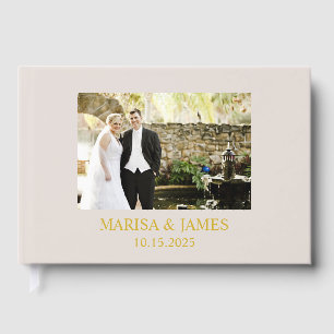 Aesthetic Wedding Guest Book, Signing Book, Person Book