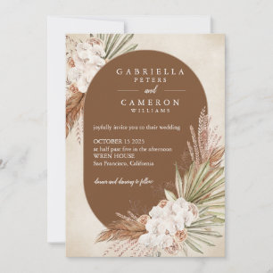 Aesthetic Wedding Invitation happily ever after