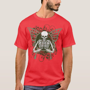 Aesthetic Y2k Fairy Wings Skeleton Alt Grunge  T-Shirt
