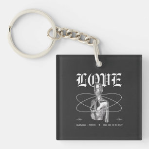 aesthetic Y2K-thchnovoid Key Ring