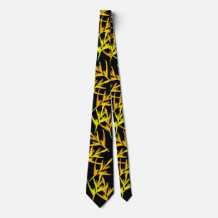 Aesthetic yellow flowers tie