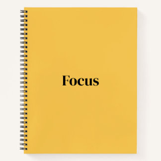 Aesthetic Yellow Student Journal for Productivity
