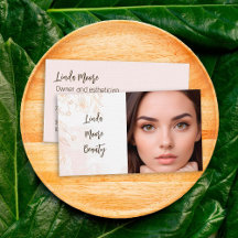 Aesthetician Boho Beauty Custom Photo