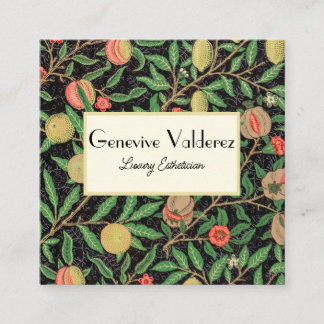 Aesthetician Business Card, Hairstylist,Hairdresse Square Business Card