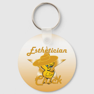 Aesthetician Chick #10 Key Ring
