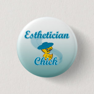 Aesthetician Chick #3 3 Cm Round Badge
