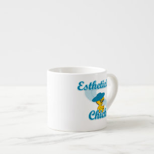 Aesthetician Chick #3 Espresso Cup