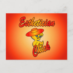 Aesthetician Chick #5 Postcard