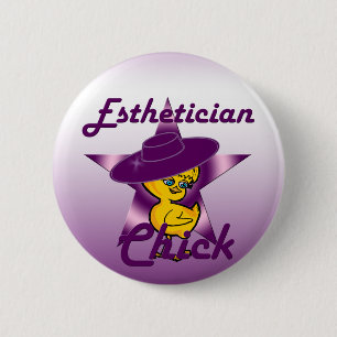 Aesthetician Chick #9 6 Cm Round Badge