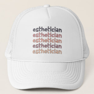 Aesthetician Cosmetologist Beautician Cute Trucker Hat
