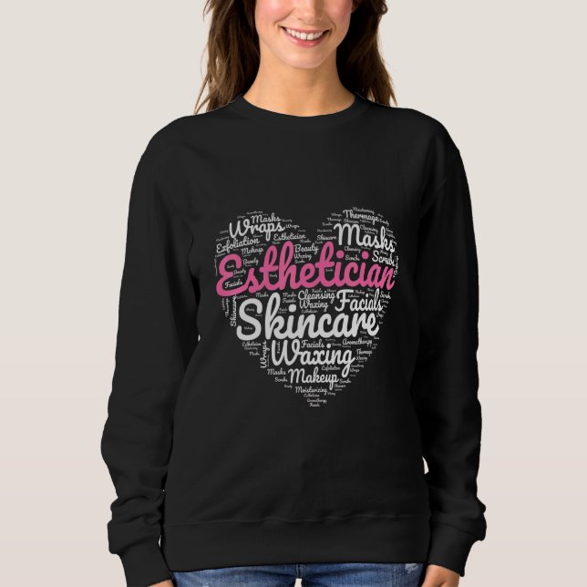 Aesthetician Jokes Sweatshirt (Front)
